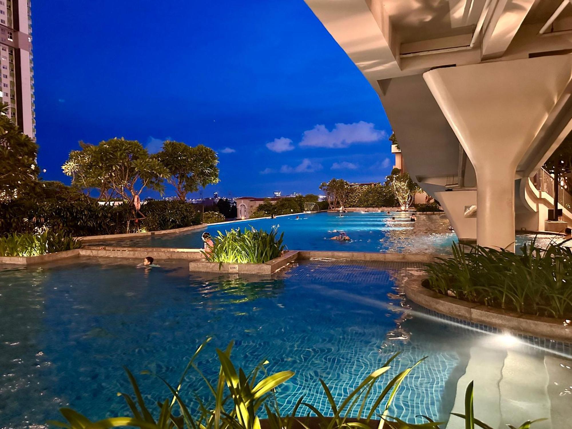 Feliz Luxurry Duplex Apartment Saigon Ho Chi Minh City Bagian luar foto