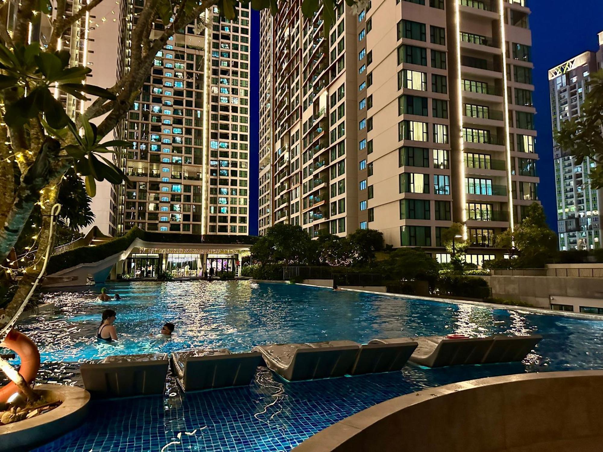 Feliz Luxurry Duplex Apartment Saigon Ho Chi Minh City Bagian luar foto